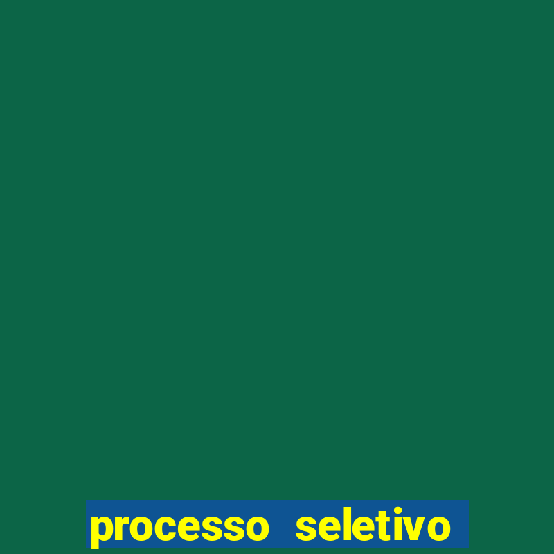 processo seletivo para o hospital abelardo santos